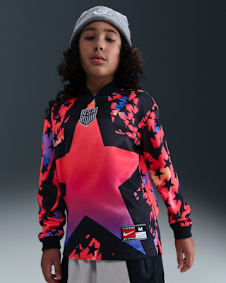 USMNT Hollywood Keeper Big Kids' Nike Dri-FIT Soccer Jersey. Nike.com